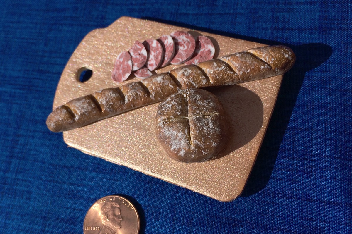 &ldquo;Salami & Bread&rdquo; Magnet